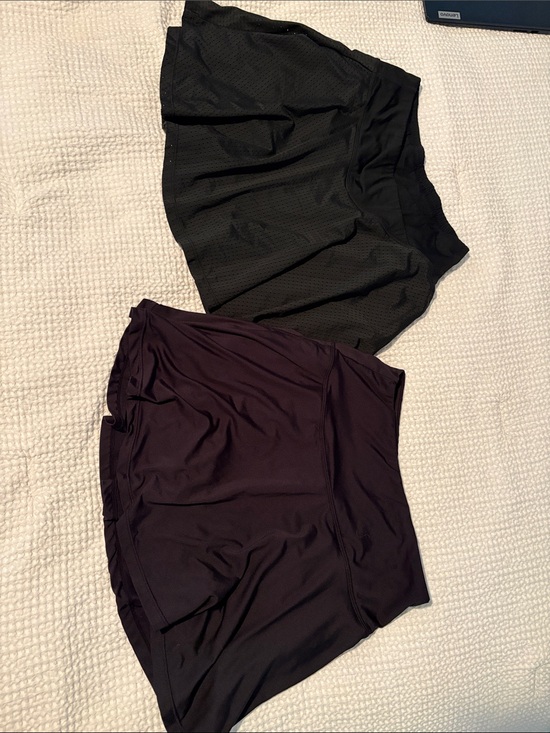Dresses & Skirts - Athletic High Waisted Skort Duo - Black